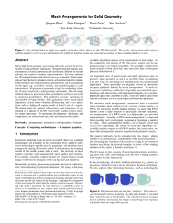 Mesh Arrangements for Solid Geometry