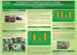 Development of ecological practices to manage Phytophthora root