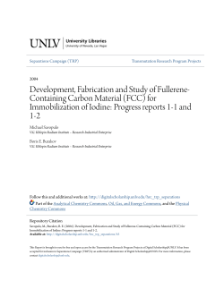 Development, Fabrication and Study of Fullerene