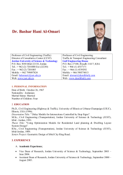 bahomari - Jordan University of Science and Technology