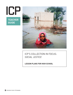 icp`s collection in focus: social justice teacher guide