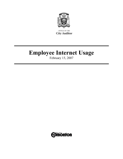 Employee Internet Usage