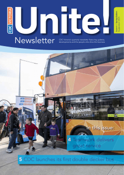 Newsletter - CDC Victoria