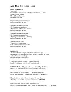 And Then I`m Going Home - Atwater