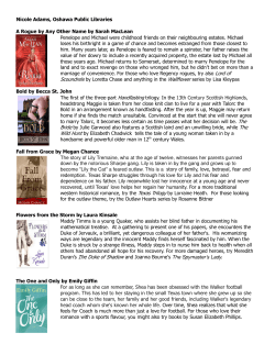 Romance Best Bets 2015