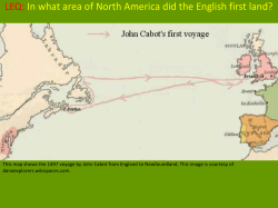 Over 500 hundred years ago, the American