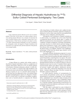 Diffrential Diagnosis of Hepatic Hydrothorax by 99mTc Sulfur Colloid