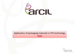 Application of packaging materials in FFS technology Cost