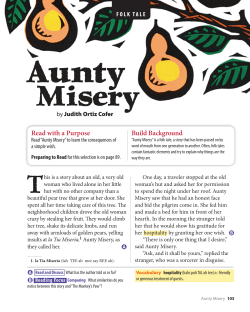 Aunty Misery - Centro De Recursos Marista