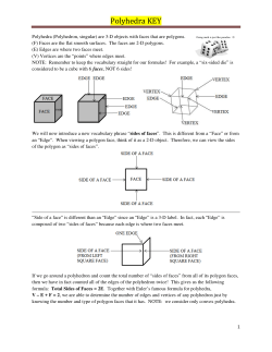 Polyhedra VEF KEY