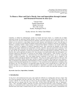 To House a Moor and End a Marsh: Jane and Imperialism through