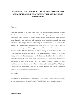 FIGHTING AGAINST THE FALLACY: SOCIAL WORKERS