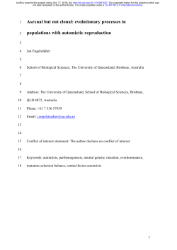 Asexual but not clonal: evolutionary processes in
