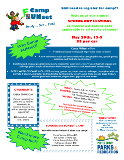 Find out more about our programs and weekly themes on the