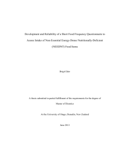 neednt - OUR Archive - University of Otago