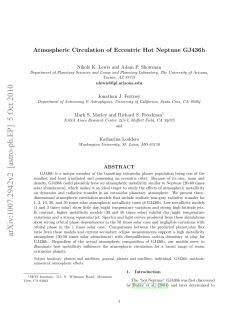 Atmospheric Circulation of Eccentric Hot Neptune GJ436b