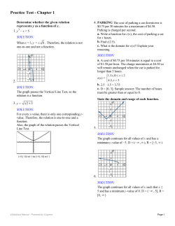 Practice Test - Chapter 1