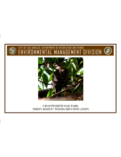 Chatsworth Oaks Park - City of Los Angeles Department of