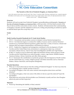 The Narrative of the Life of Frederick Douglass, an American Slave