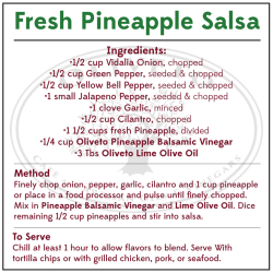 Fresh Pineapple Salsa