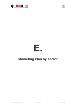 City Breaks Marketing Plan