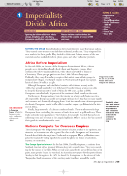Imperialists Divide Africa - Liberty Union