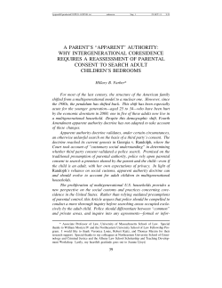 a parent`s &ldquo;apparent&rdquo;