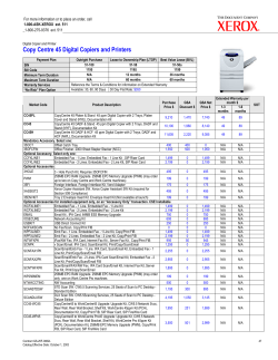 Copy Centre 45 Digital Copiers and Printers