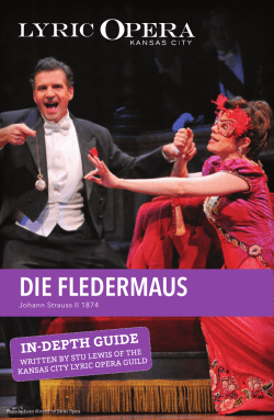 Die FleDermaus - Lyric Opera of Kansas City