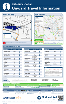 Local Area Map - National Rail Enquiries