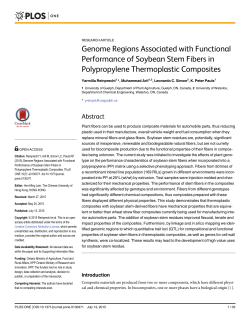 Genome Regions Associated with Functional Performance of