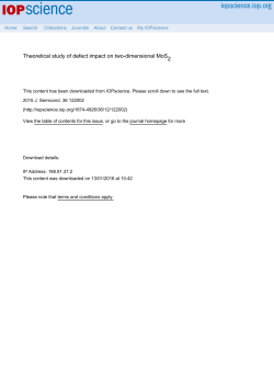 Theoretical study of defect impact on two