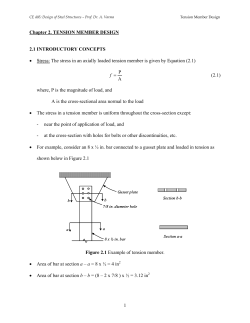 Chapter 2 - Tension - Purdue Engineering