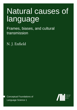 Natural causes of language