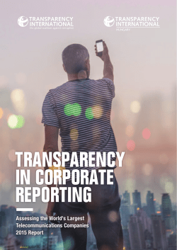 Assessing the World`s Largest Telecommunications Companies