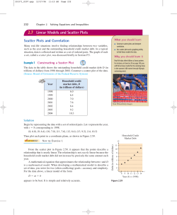 2.7 Linear Models and Scatter Plots