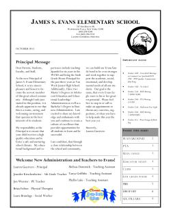 October Newsletter