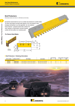 Scarifier Blade Accessories