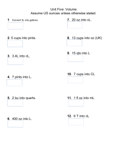 AW10 UNIT 5 WS1 - Hunter`s Math Page