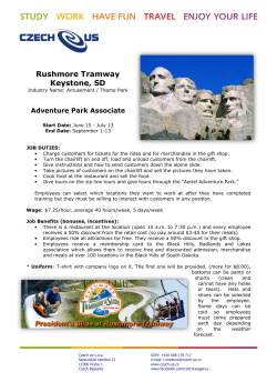 Rushmore Tramway Keystone, SD - Czech-us