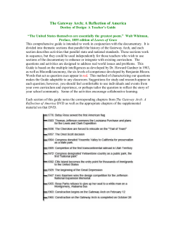 here - The Gateway Arch: A Reflection of America