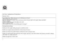 ELA 9 Unit 2 - Cliffside Park School District