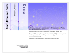 Trans Resource Guide - Trans Spectrum of Arizona
