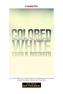 To BUY THIS BOOK - University of California Press