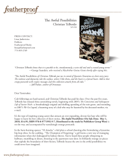 press release - Featherproof