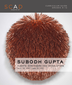 subodh gupta - SCAD Museum of Art
