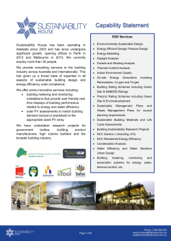 Sustainability House - Life More Interesting