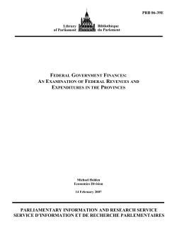 Library of Parliament - Site Web du Parlement du Canada