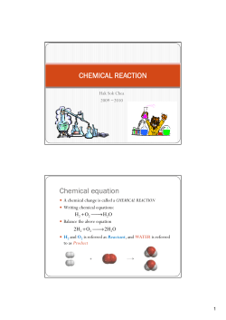 Chemical reaction