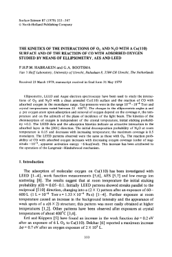F.H.P.M. HABRAKEN and G.A. BOOTSMA 1. Introduction The